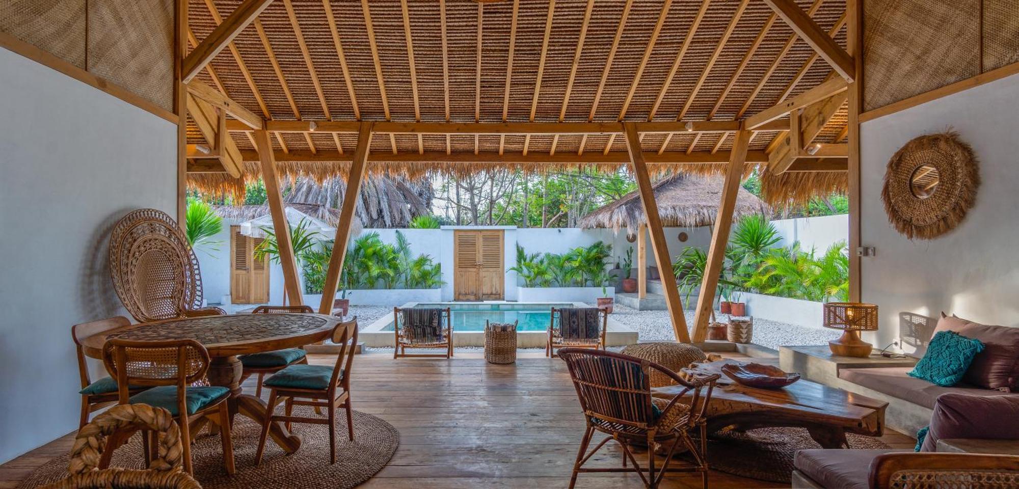 Bundi'S Villa Gili Air Esterno foto